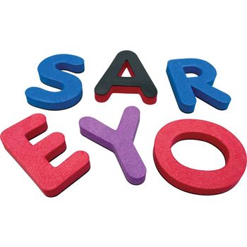 Teacher Created Resources Magnetic Foam Small Uppercase Letters
