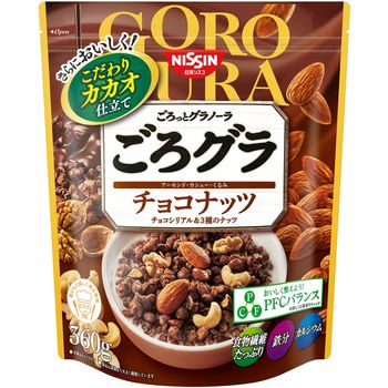 Nissin Cisco Gorokura Chocolate Nuts 360g