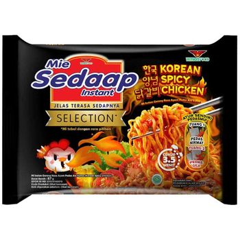 Mi Sedaap Korean Spicy Chicken Instant Noodles 87g