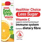 Marigold Peel Fresh Juice Orange Less Sugar 1L