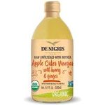 De Nigris Organic Apple Cider Vinegar With Honey Ginger 500ml