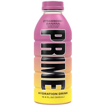 Prime Hydration Strawberry Banana Sports Drink 500ml