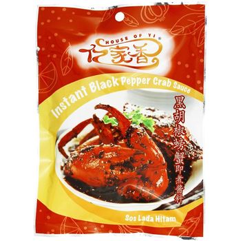 House Of Yi Instant Black Pepper Crab Sauce 120g