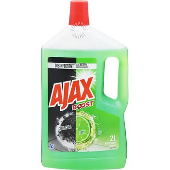 Ajax Fabuloso Boost Multipurpose Cleaner Lime Charcoal 2L