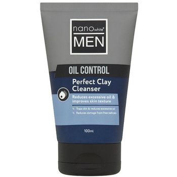Nanowhite Men Oil Control Perfect Clay Cleanser 100ml