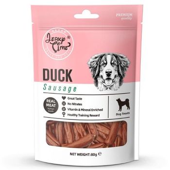 Jerky Time Duck Sausage Dog Treats 80g