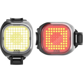 Knog Blinder Mini Twinpack Front rear Light Kit Square