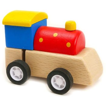 House of Marbles Wooden Clockwork Train