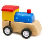 House of Marbles Wooden Clockwork Train