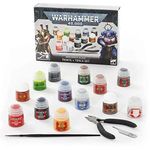 Games Workshop Warhammer 40k Paints And Tools Set