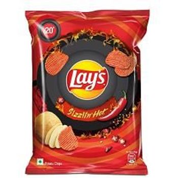 Lays Potato Chips Sizzlin Hot 40g
