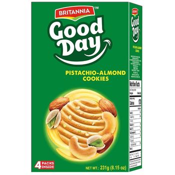 Britannia Good Day Pistachio Almond Cookies 235g