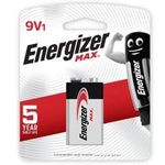 Energizer 9 Volt For Digital Electronics Max