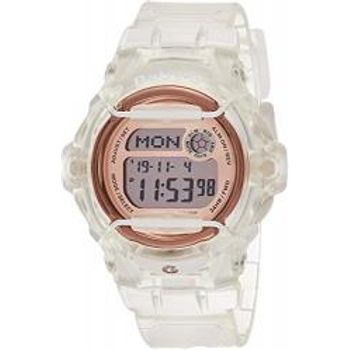 Casio Baby-g Bg-169g-7bdr Digital Quartz Transparent Resin Women Watch