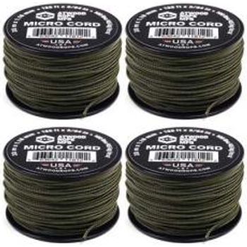 Atwood Rope Mfg Tactical Nylon polyester Micro Utility Cord 118mm X 125ft Reusable Spool