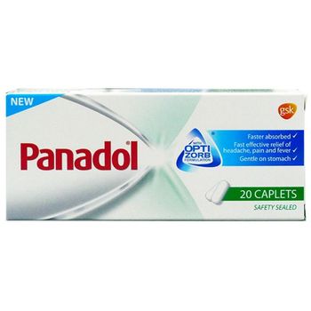 Panadol With Optizorb 20 Caplets