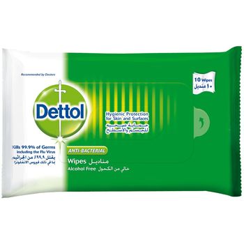 c Wipes Anti Bacterial 10's