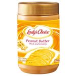 Ladys Choice Thick and Creamy Peanut Butter 500g