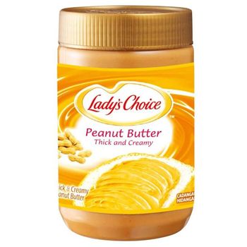 Ladys Choice Thick and Creamy Peanut Butter 500g
