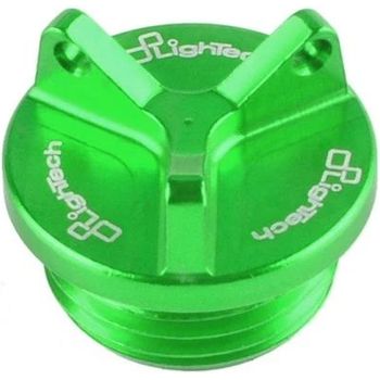 Oil Filler Cap Lightech Ergal Made Green For KAWASAKI ZX6R/636 2005>2018