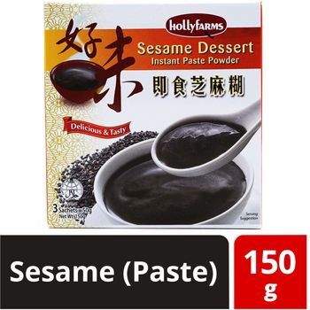 Hollyfarms Instant Dessert Powder Sesame Paste 150g