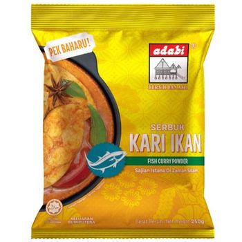 Adabi Kari Ikan 250g