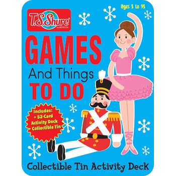 Bendon Publishing TS Shure Collectible Tin Activity Deck Games and Things to Do