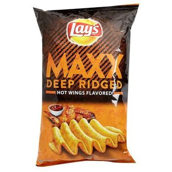 Lay’s Maxx Deep Ridged Hot Wings 184.2g