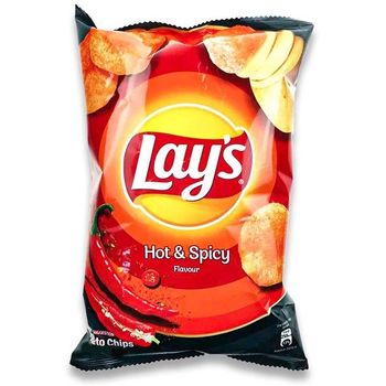 Lay's Potato Chips Hot And Spicy 170g
