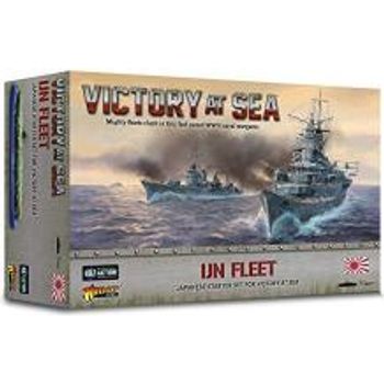 Warlord Victory at Sea Japanese IJN Starter Fleet for Vicotry at Sea WWII Table Top Battleship Plastic Model Kit