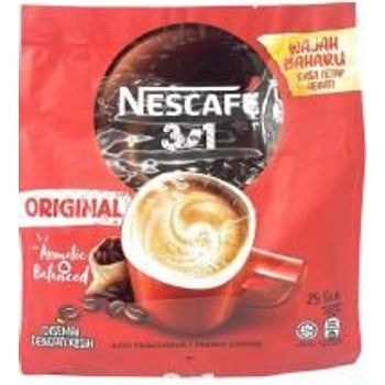 Nescafe 3 In 1 Instant Coffee Sticks Original Best Asian Coffee 450g