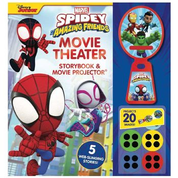 Simon & Schuster Movie Theatre Storybook Marvel Spidey And His Amazing Friends