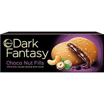 Sunfeast Dark Fantasy Choco Nut Fills Original Filled Cookie With Nuts 75g