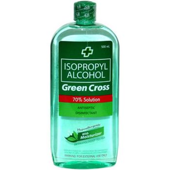 Green Cross Isopropyl Alcohol Solution With Moisturizer 500ml