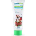 Mamaearth Natural Berry Blast Kids Toothpaste For Babies For Oral And Dental Hygiene Made In The Himalayas All Natural With Organic Ingredients