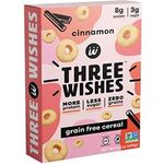 Three Wishes Grain Plant Based Cinnamon Cereal High Protein Low Sugar No Grains 245g