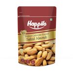 Happilo Premium Californian Almonds Roasted And Salted 200g
