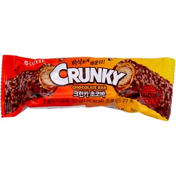 Lotte Crunky Chocolate Bar 30g