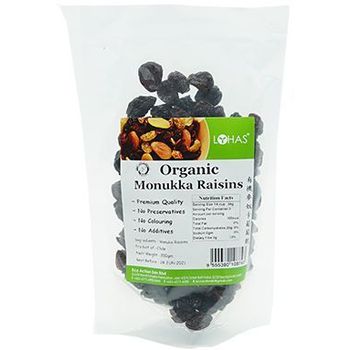 Lohas Organic Monukka Raisins 200g