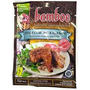 Bamboe Bumbu Ayam Goreng Kalasan Fried Chicken 55g Pack Of 6