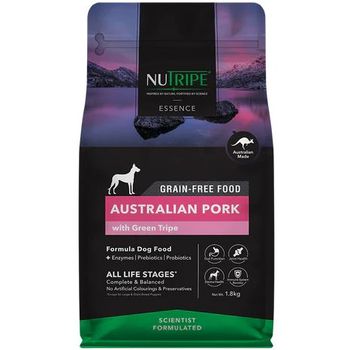Nutripe Dog Essence Australian Pork with Green Tripe 1.8kg