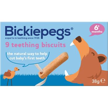 Bickiepegs Teething Biscuits 38g