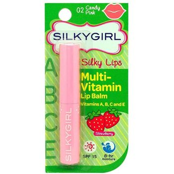 Silky Lips Multivitamin Lip Balm Candy Pink 02 16g