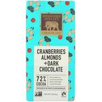 Endangered Species Wolf Dark Chocolate with Cranberries And Almonds 85g