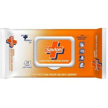 Savlon Germ Protection Wipes 72pcs
