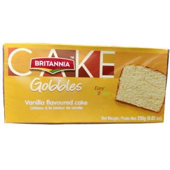 Britannia Gobbles Vanilla Cake 250g
