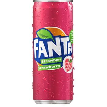 Fanta Strawberry Flavour Soda 320ml