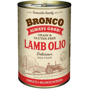 Bronco Dog Can Lamb Olio