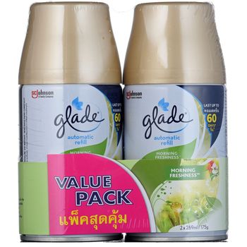 Glade Automatic Spray Morning Fresh Refill Twin Pack 175g