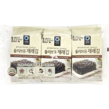 Daesang Chung Jung One Olive Oil Traditional Laver 3 x 5g